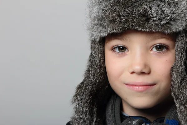 Winter boy — Stock Photo, Image