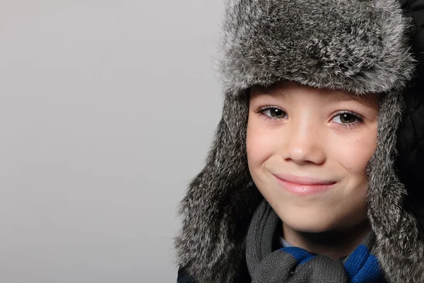 Winter boy — Stock Photo, Image