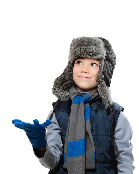 Winter boy — Stock Photo, Image