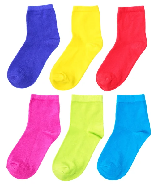 Bunte Socken — Stockfoto