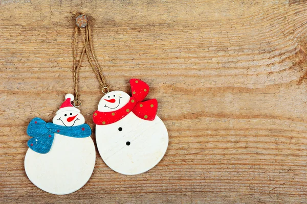 Christmas snowman — Stock Photo, Image