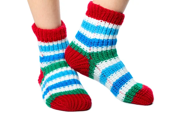 Πολύχρωμες κάλτσες — Φωτογραφία Αρχείου