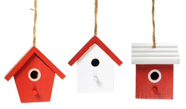 Three birdhouses — Stock Photo, Image