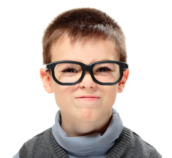 Menino da escola — Fotografia de Stock