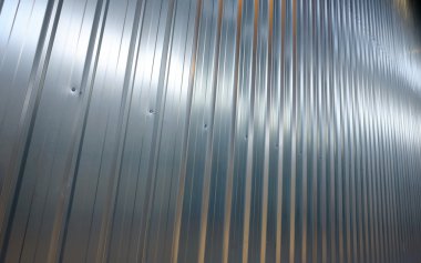 Metal çinko levha katlanmış 