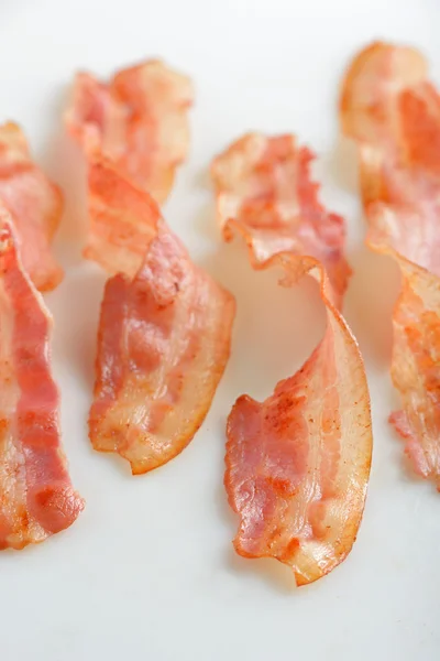 Bacon isolated on white background — Stock Photo, Image