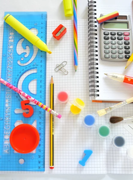 School supplies — Stock Photo, Image