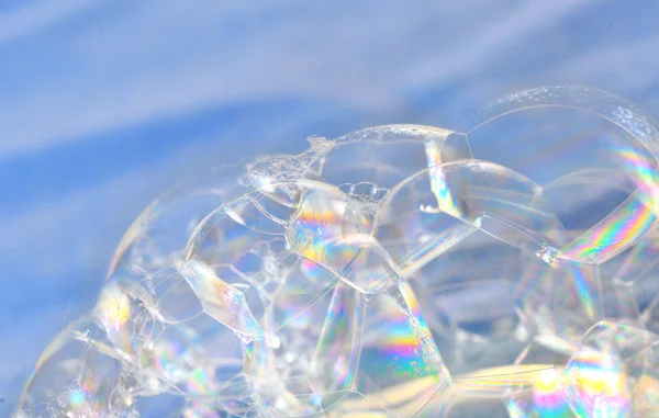 Structure of soap bubbles — Stock Photo, Image