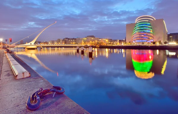 Samuel Beckett Bridge — Stock Photo, Image