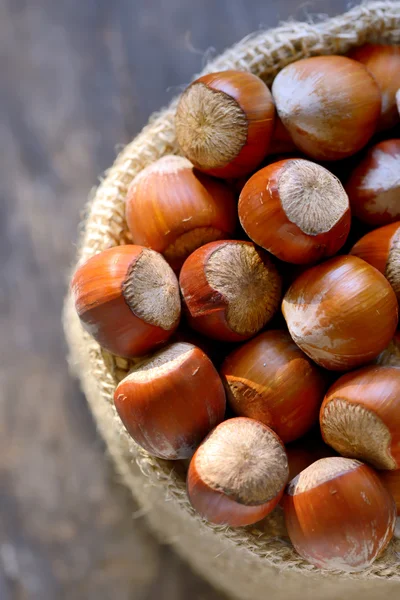 Ripe hazelnuts — Stock Photo, Image