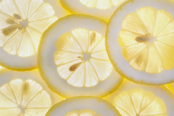 Slice of fresh lemon Royalty Free Stock Images