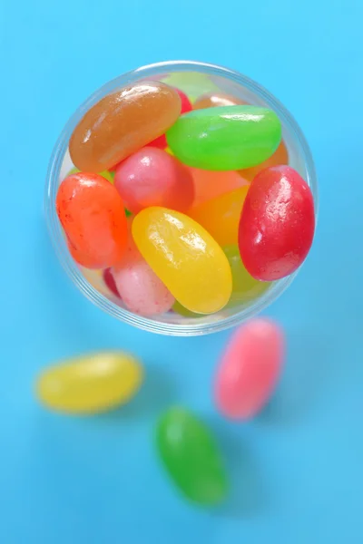 Jelly beans socker godis Stockbild