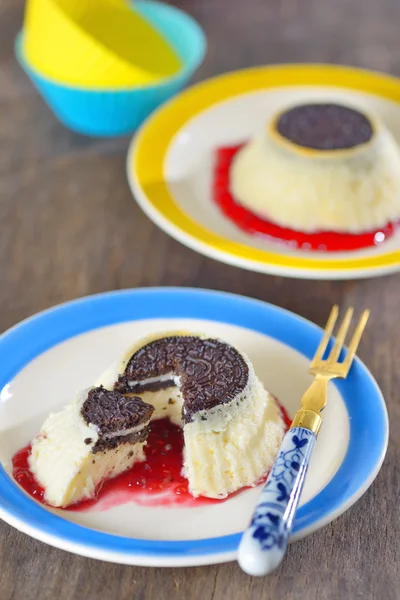 Mini Cheesecakes — Fotografia de Stock