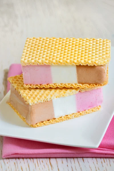 Sanduíche de sorvete — Fotografia de Stock