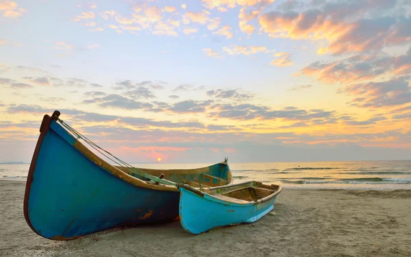 Two fisherman boats — Stock Photo, Image