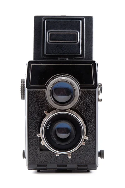 Retro fotografie fotoaparát izolovaných na bílém pozadí 6 — Stock fotografie