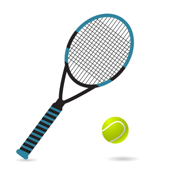 Vector illustration of tennis eps 10 vector — Stock Vector