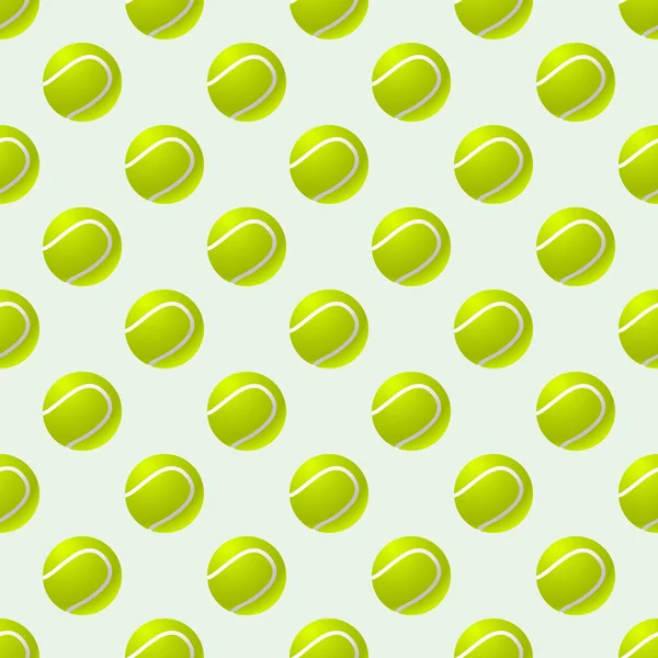 Tennis ball background pattern vector eps 10 — Stock Vector