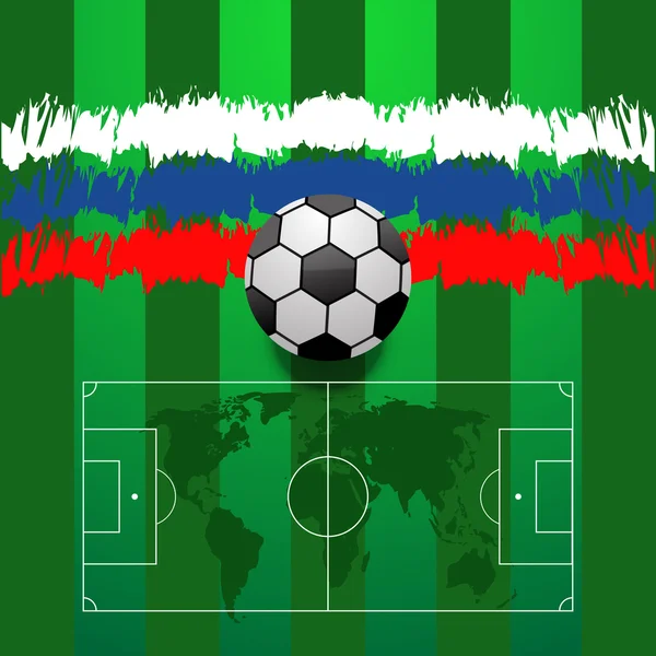 Fondo de fútbol abstracto eps 10 vector ilustración — Vector de stock