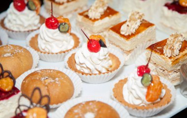 Restoran açık büfe Resepsiyon pasta fotoğraf 15