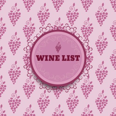 Restoran Menü tasarım şarap listesi afiş poster vektör eps 10