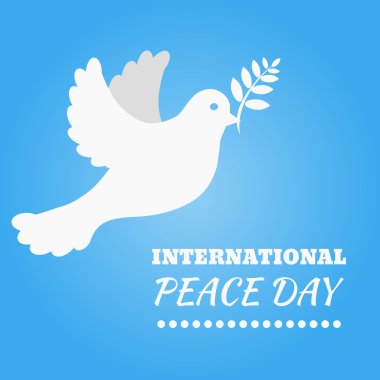 Uluslararası Barış günü 10 eps vektör