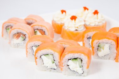 suşi yemek Japonya fotoğraf