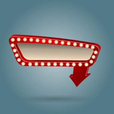 Retro ok eps 10 vektör