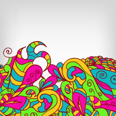 Dekoratif unsur sınır. Soyut davetiye kartı eps10