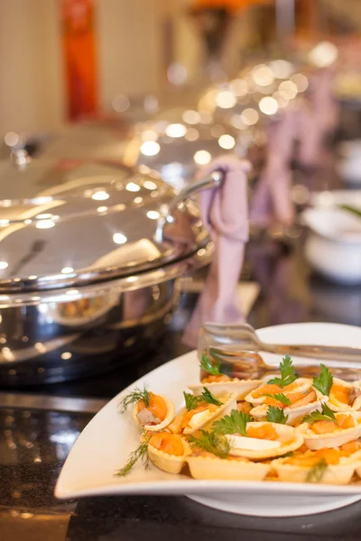 Açık büfe gıda fotoğraf kümesi