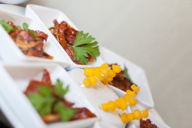 Açık büfe gıda fotoğraf kümesi