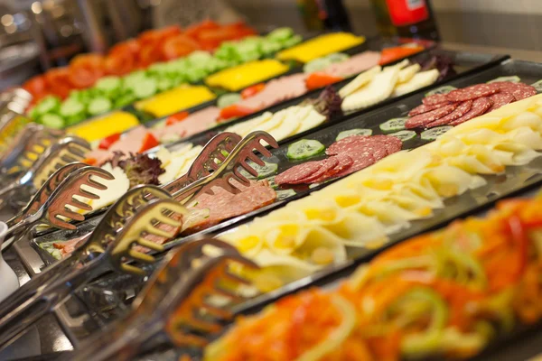 Buffet food photo set — Stock Photo, Image