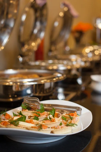 Açık büfe gıda fotoğraf kümesi