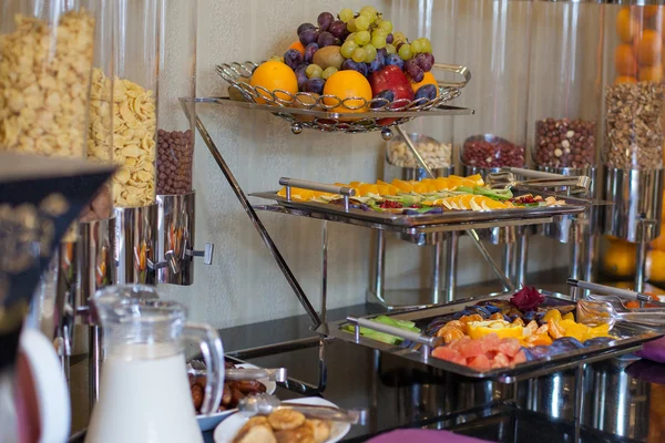 Açık büfe gıda fotoğraf kümesi