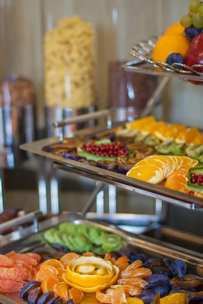 Açık büfe gıda fotoğraf kümesi