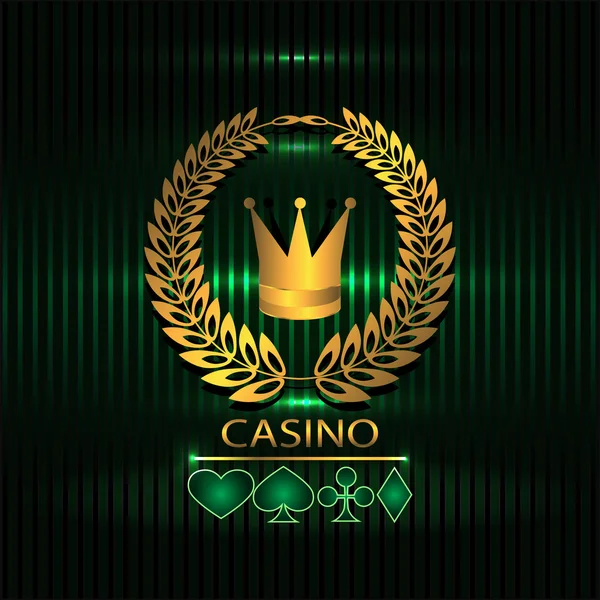 Casino vector background eps 10 — Stock Vector