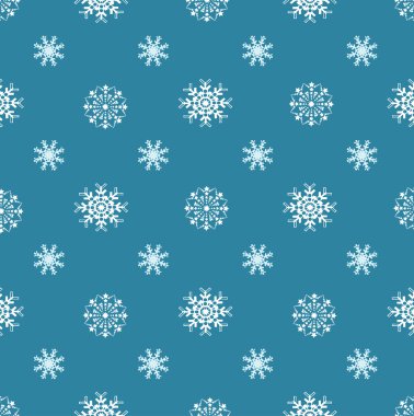 Soyut mavi kesintisiz kar tanesi desen eps 10