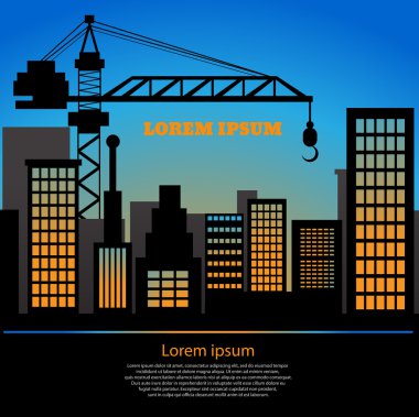 Vektör arka plan manzara gündoğumu illüstrasyon ES'lerle 10