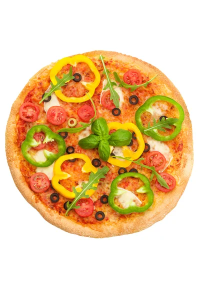 Pizza deliciosa com páprica — Fotografia de Stock