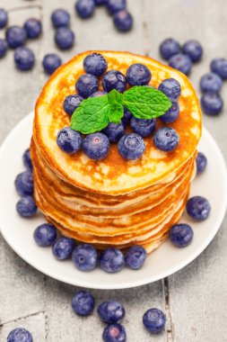 Yaban mersini ile gözleme