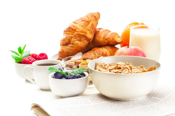 Foto do café da manhã saudável — Fotografia de Stock