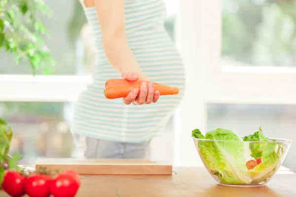 Nutrição saudável na gravidez — Fotografia de Stock
