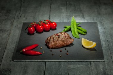 sebzeler lezzetli biftek