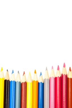 renkli kalemler yakın çekim