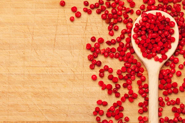 Red peppercorns — Stock Photo, Image
