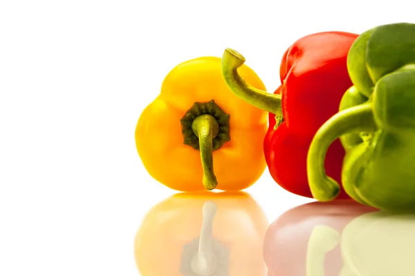 Kleurrijke paprika close-up — Stockfoto