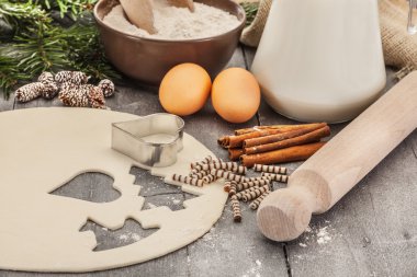 Ev yapımı Noel kurabiyeleri