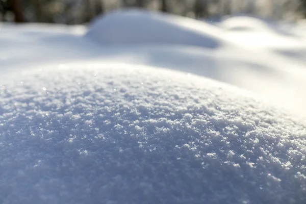 Nieve deriva primer plano abstracto foto —  Fotos de Stock