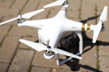 Uçak veya helikopter pervane yakın çekim. sığ derinlik-in tarla.