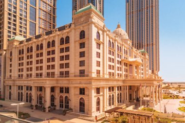 24 Şubat 2021, Dubai, BAE: Habtoor Palace Hotel binası lüks ve pahalı bir yer